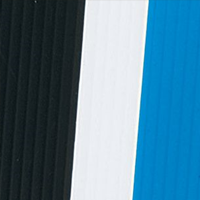 White/Black/Blue