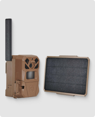 Moultrie Mobile EDGE 2 Cellular Trail Camera & Solar Panel Combo - Save $50