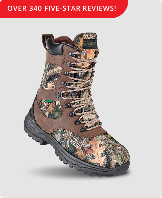 RedHead Expedition Ultra BONE-DRY Insulated Waterproof Hunting Boots for Men - Available in Wide!
