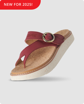 Natural Reflections Harlee Cork Toe Ring Sandals for Ladies - Available in 2 Colors!