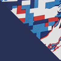 American Blue/White Camo