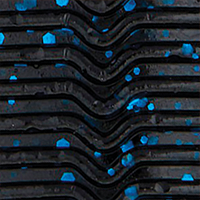 Black Blue Flake