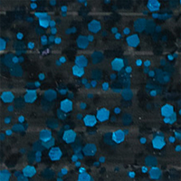 Black/Blue Flake