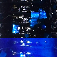 Black/Blue Flake/Blue Tail