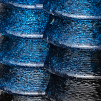 Black Blue Swirl