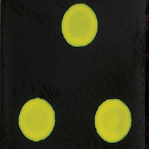 Black Yellow Dots
