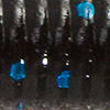 Black Blue Flake