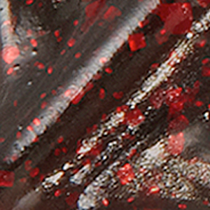 Black Red Glitter