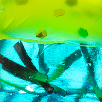Blue/Chartreuse Tail
