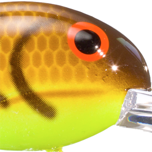 Brown Crawfish/Chartreuse Bly