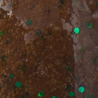 Burnt Orange/Green Flake