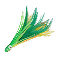 Chartreuse/Orange/Green