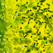 Chartreuse Silver Flake