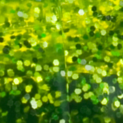 Chartreuse Silver Glitter