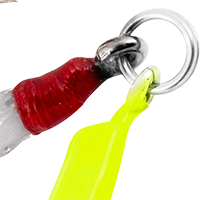 Chartreuse/White