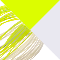 Chartreuse/White-Painted Blade