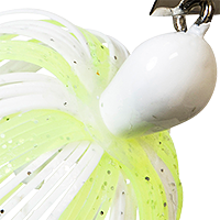 Chartreuse/White
