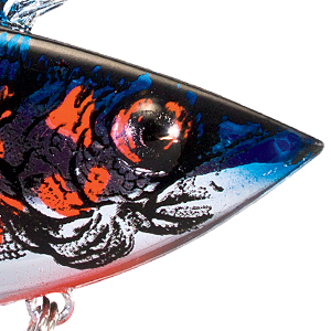 Chrome Blue Bleeding Shad