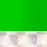 Chrome/Silver Prism-Green Tube