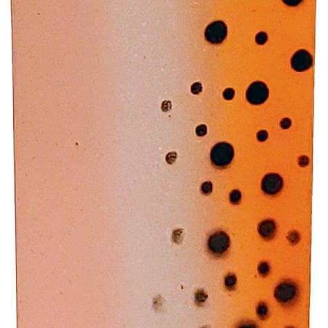 Copper/Orange Black Spot UV