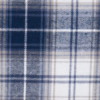 Dark Blue/Cream Plaid