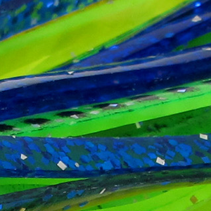 Blue Yellow Green Chartreuse