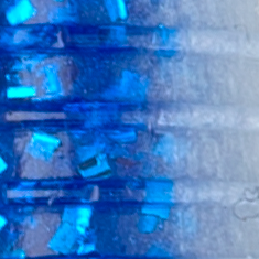 Electric Blue Shad/White Belly