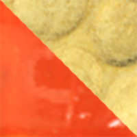 Flo Orange-Hammered Brass