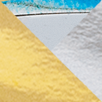Gold, Chrome, Blue/Chrome