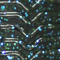 Green Pumpkin/Blue Flake