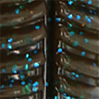 Green Pumpkin/Blue Flake