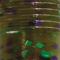 Green Pumpkin/Purple,Green Flk