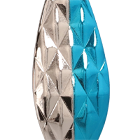 Hammered Nickel Blue