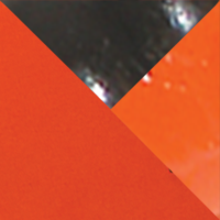 Hot Orange/Brown/Orange Tail