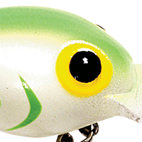 Luminous Green Herringbone