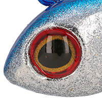Metallic Silver/Blue