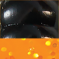 Motor Oil/Orange Flake Tail