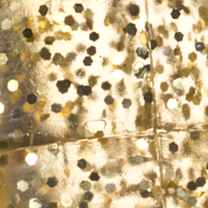 Near Clear Gold Glitter