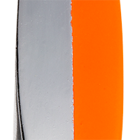 Nickel/Fluorescent Orange