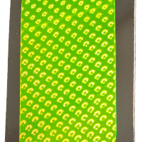 Nickel/Holo Yellow FishScale