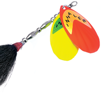 Orange/Chartreuse/Black