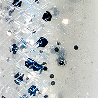 Pearl / Blue Shimmer