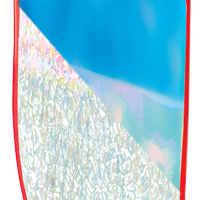 Red Crack Glow Moon Jelly