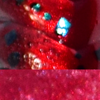 Red Shad Green Flake