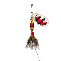 Silver Red/Black Stripe Gray