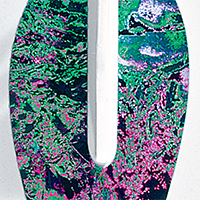 White Blue Holographic