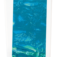 White/Blue Bubble & Crush Glow