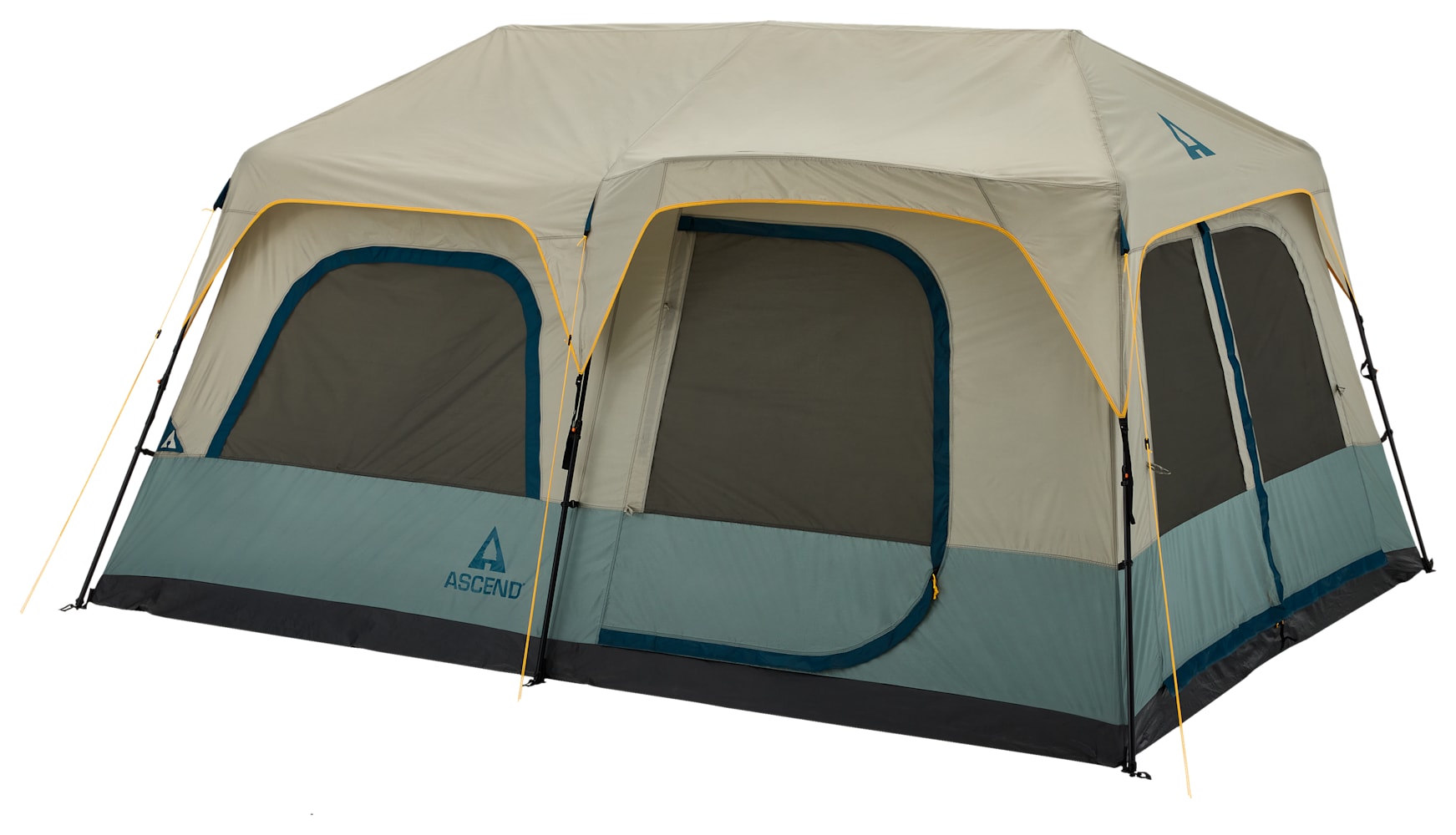 Ascend 10-person lighted instant cabin tent