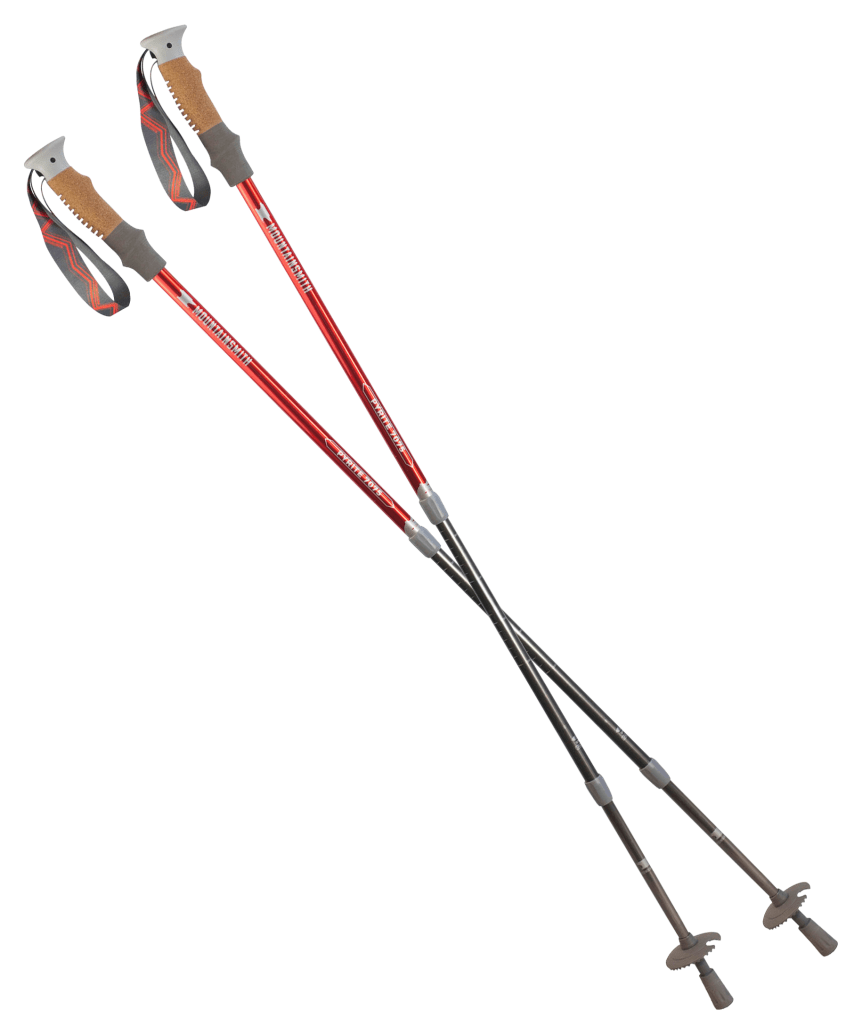 Mountainsmith Pyrite 7075 Trekking Poles-Lava Red - gifts for nature lovers