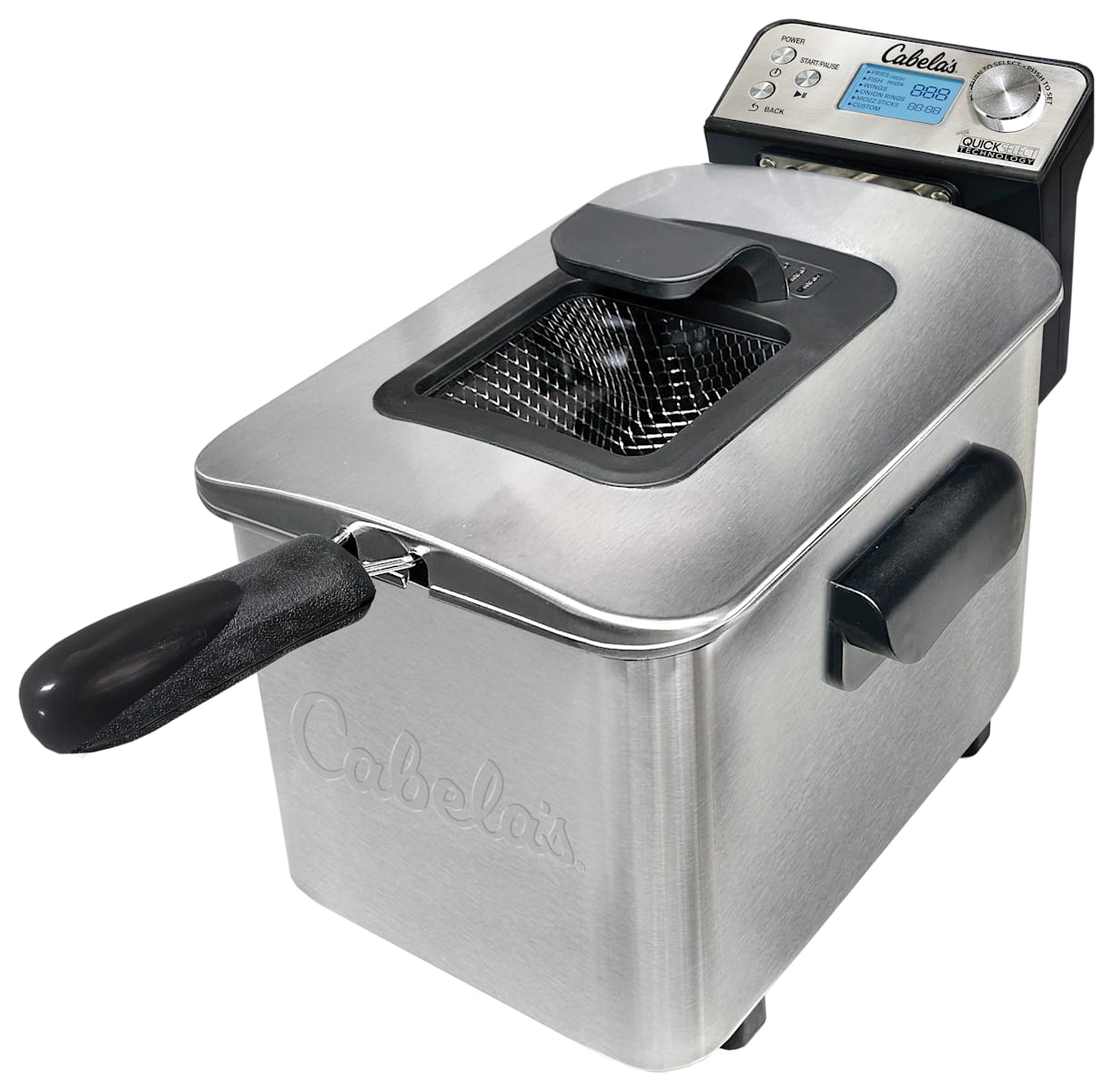 Cabela's 4L Electric Deep Fryer with Quickselect Technology